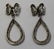 JEWELRY. Pair of Vintage Diamond, Platinum, and - 2