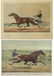Two Currier and Ives Hand Colored Lithographs.