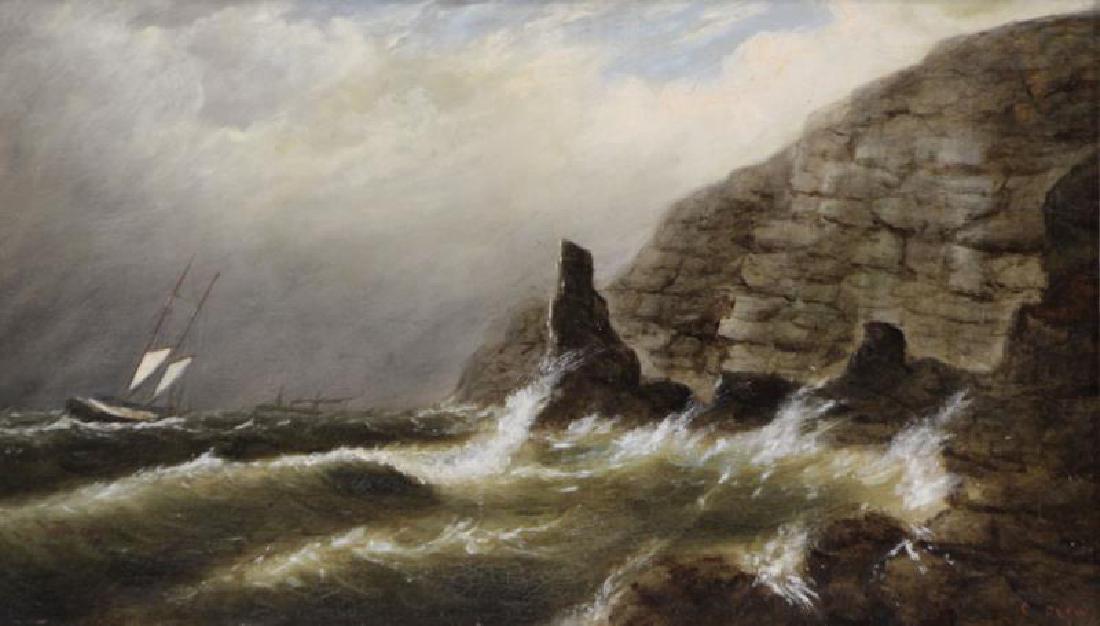 DREW, Clement. Oil on Canvas "Eagle Cliff Grand (1 of 8)