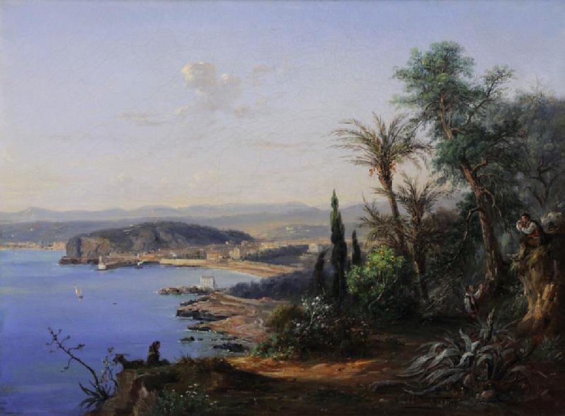 UNTERBERGER, Franz R. Oil on Canvas. Italian (1 of 7)