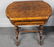 Victorian Burl Walnut Flip Top Game Table. - 5