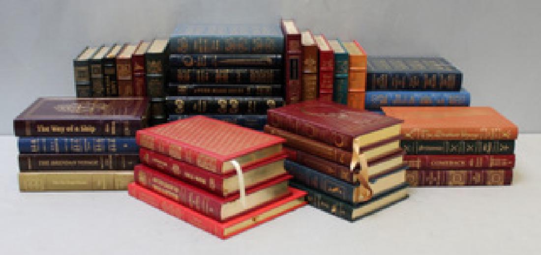 Easton Press Leather Bound Books Nautical Library (1 of 3)