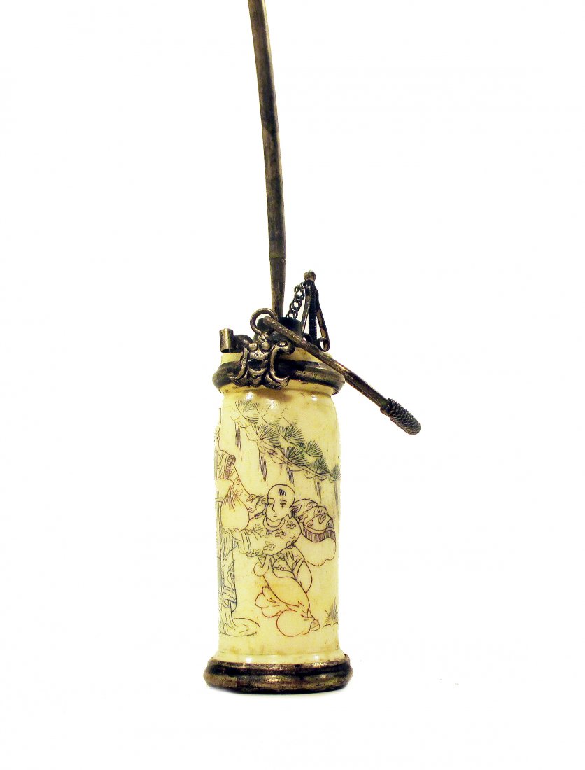 Ivory Opium Pipe (1 of 3)