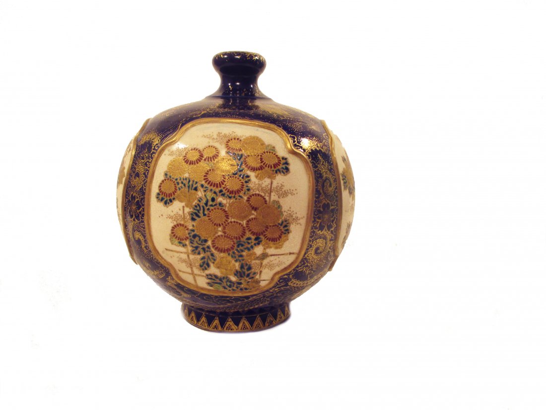 Antique Satsuma Vase (1 of 3)