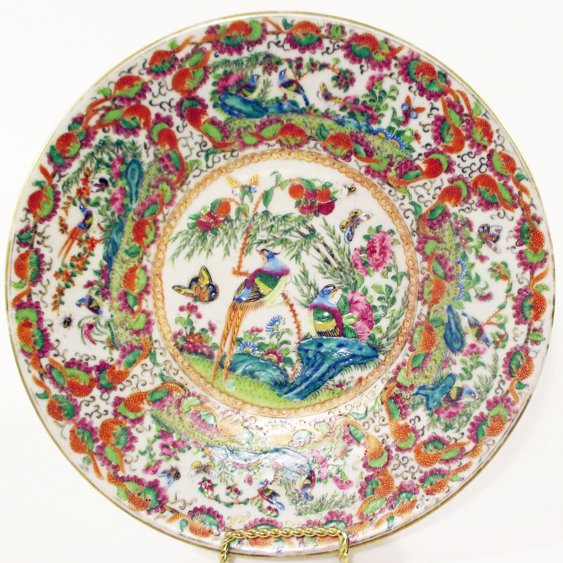 Fine Famille Rose Charger (1 of 4)