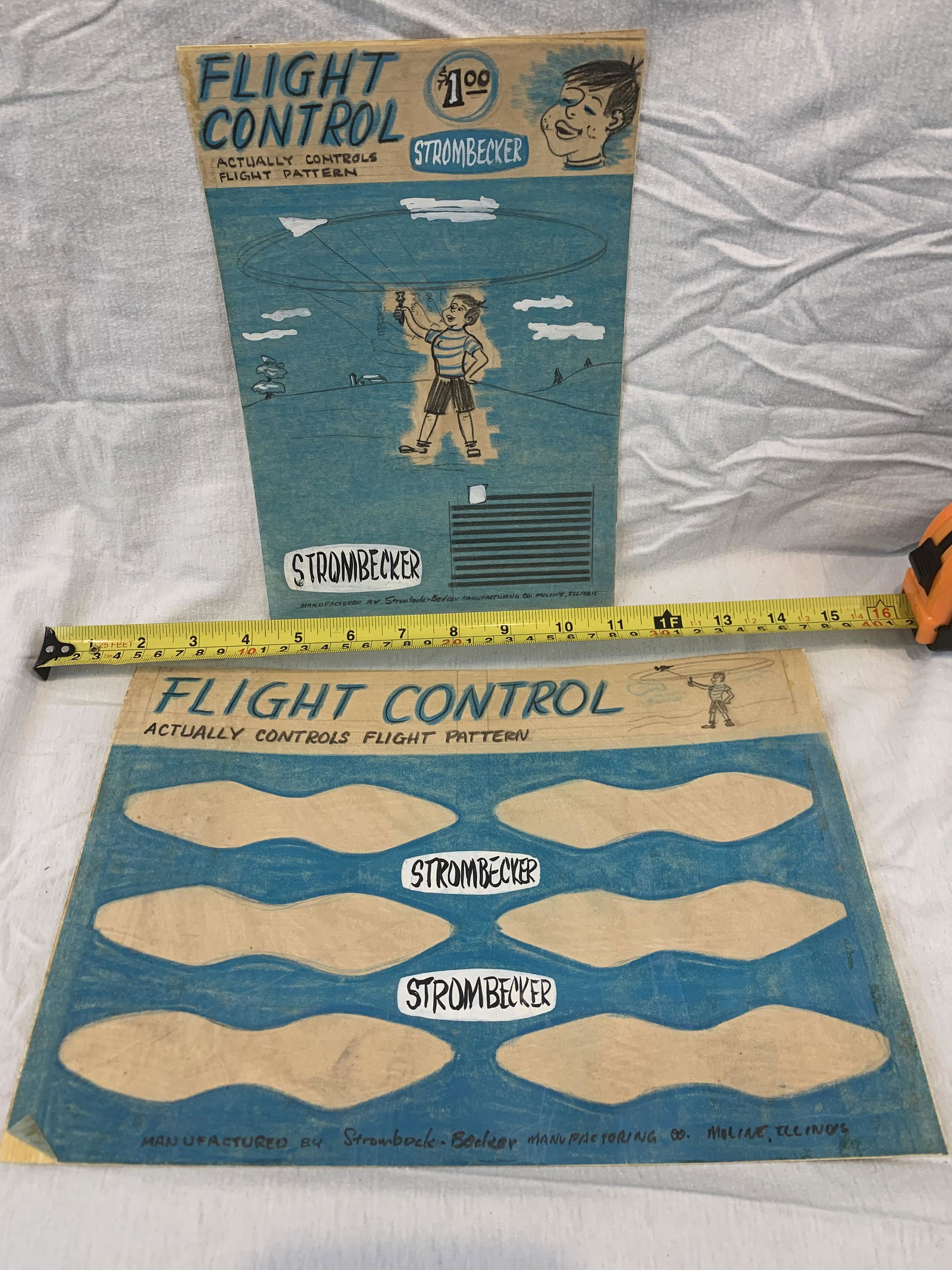 StromBecker Flight Control concept art (2) pieces (1 of 6)