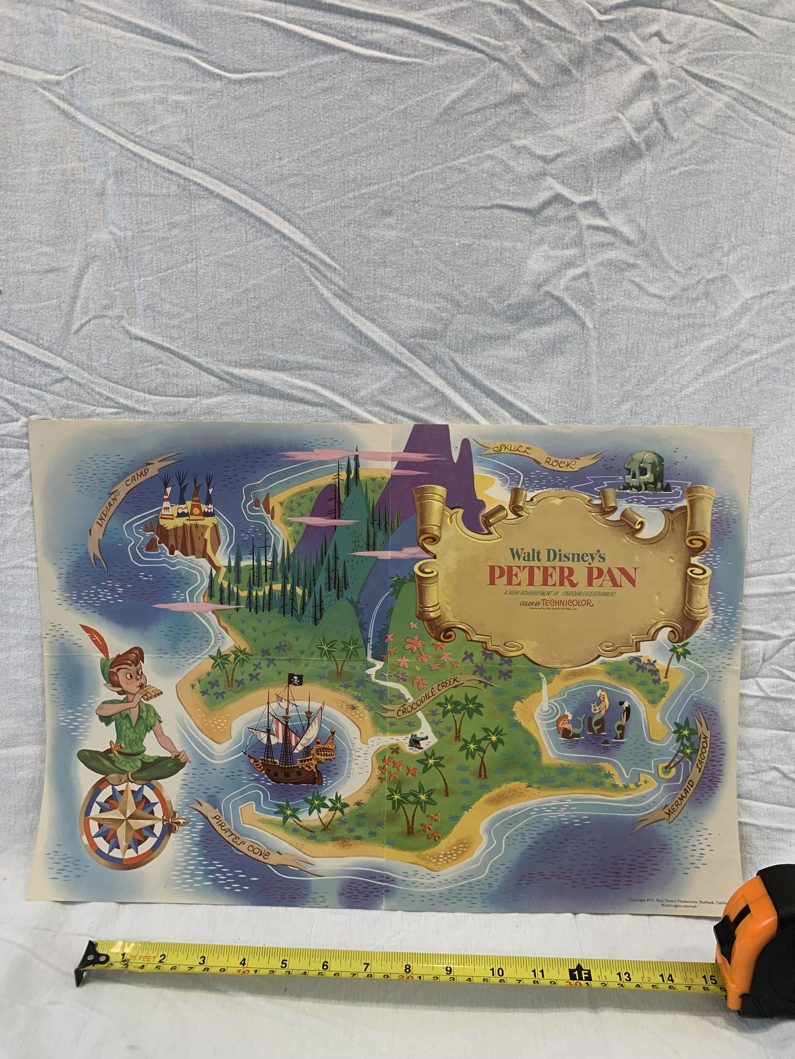 1952 Peter Pan poster (1 of 4)