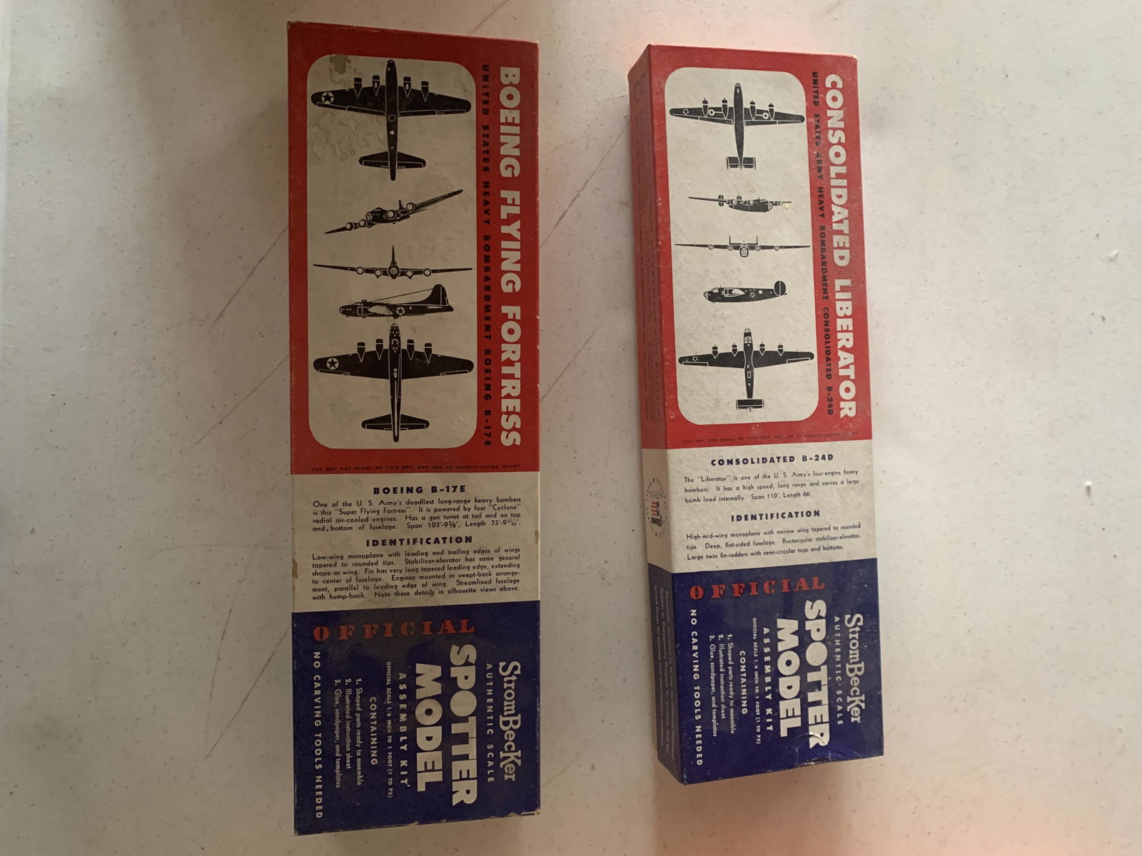 StromBecker spotter model planes: original