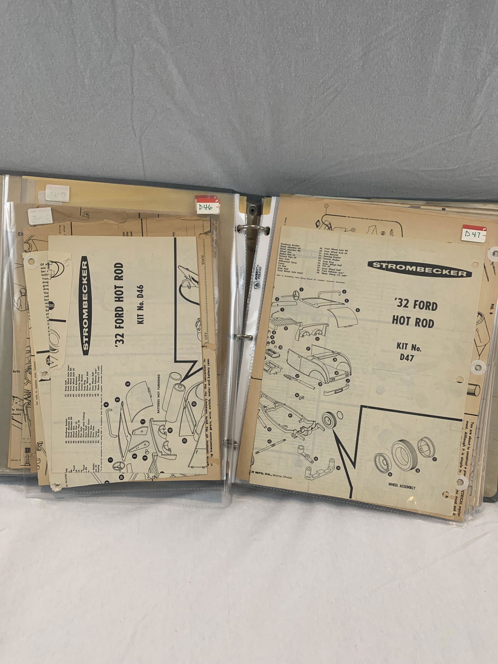 StromBecker model instruction booklet with decal sets (1 of 7)