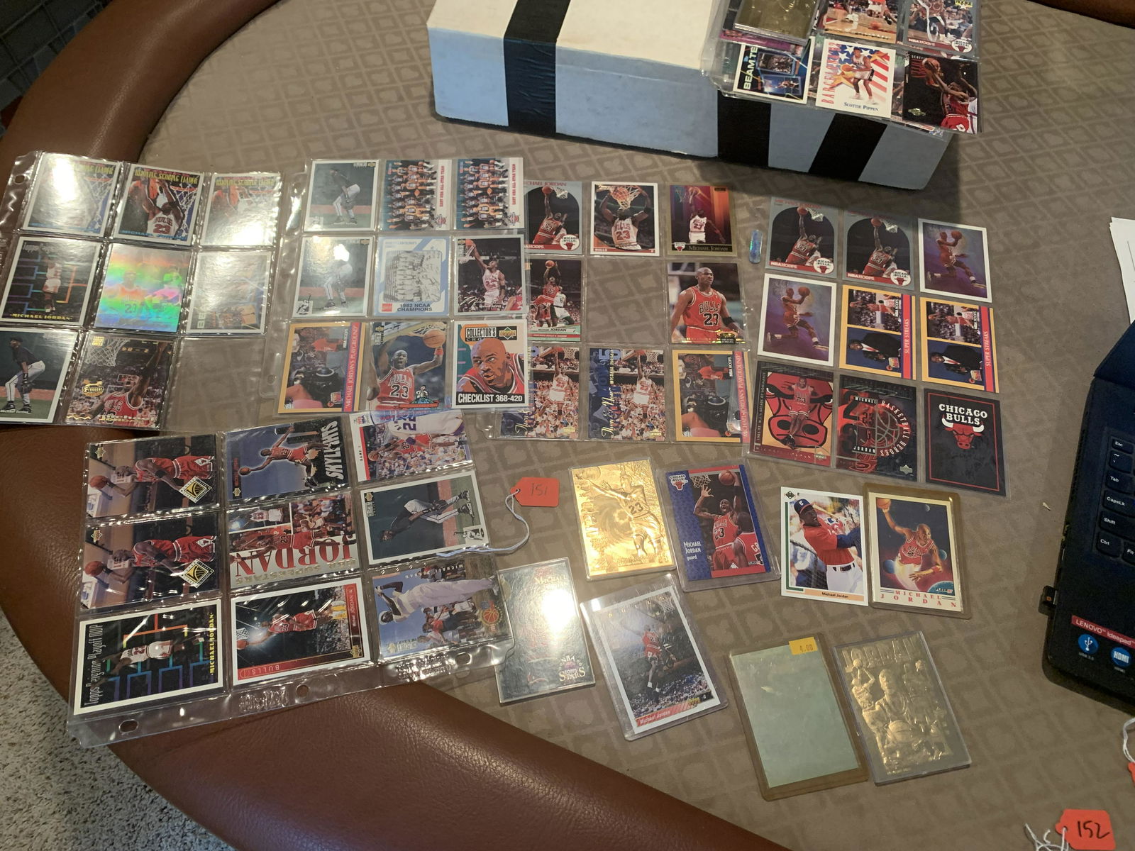 MICHAEL JORDAN CARD LOT (1 of 6)