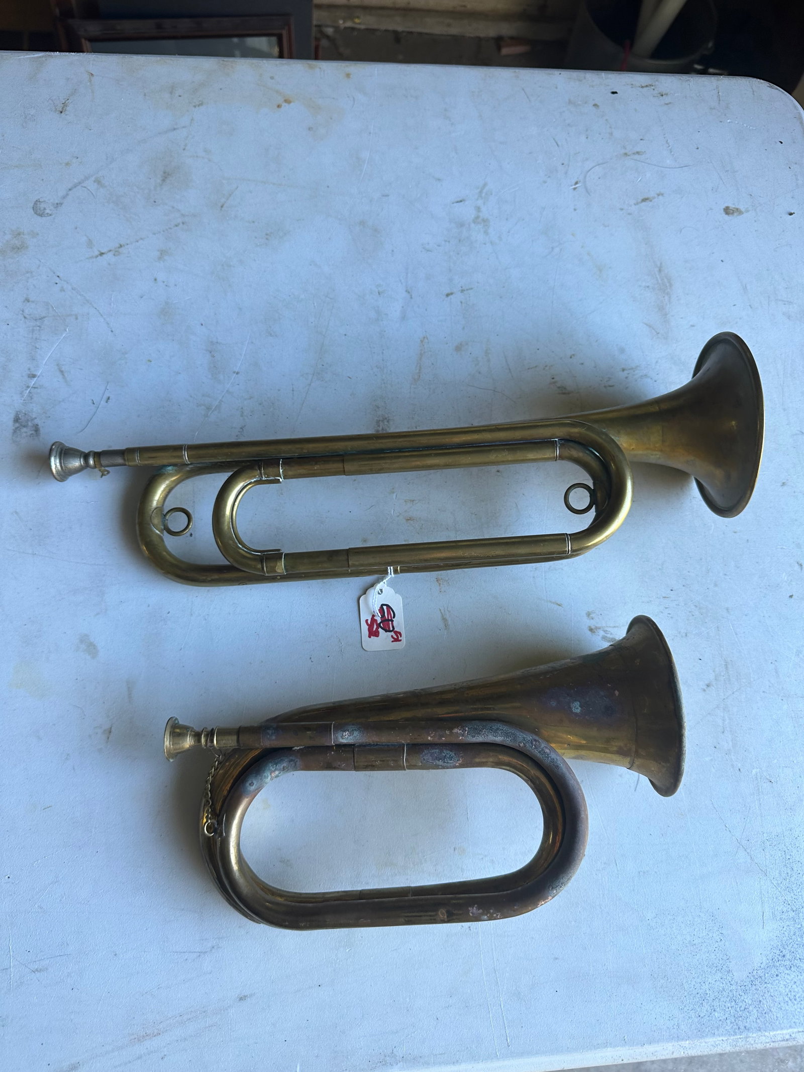 2 BUGLES: 11" & 17"