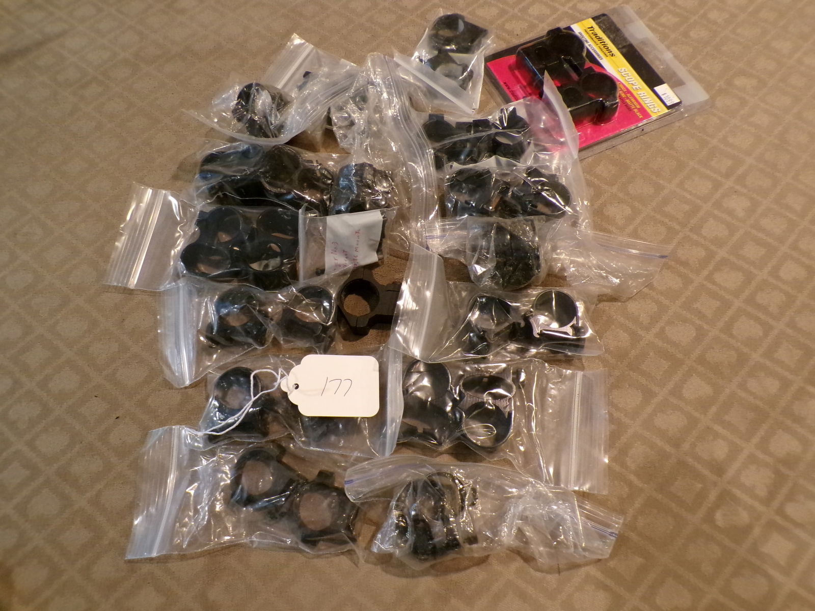 LOT OF SCOPE RINGS (1 of 3)