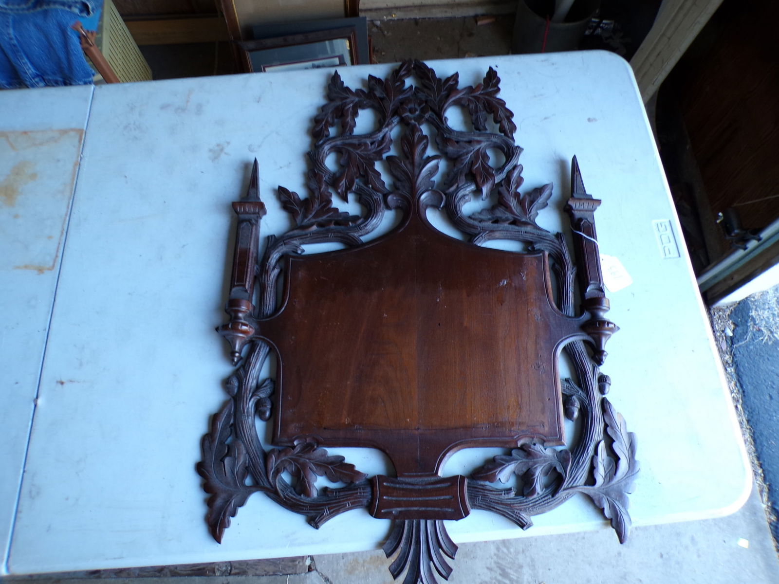 VINTAGE BLACKFOREST PICTURE FRAME (1 of 5)