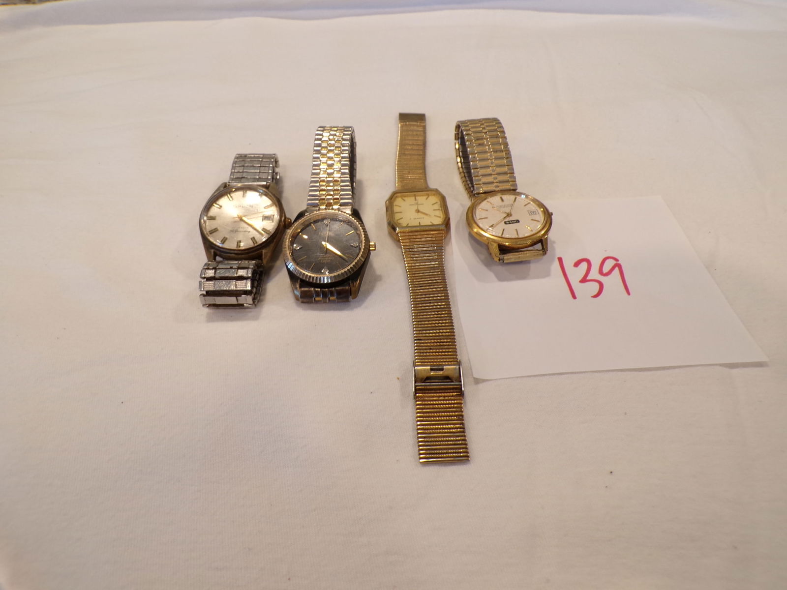 BENRUSS, GRUEN, WALTHAM, ACCUTRON WATCHES: AS SHOWN IN PICTURES