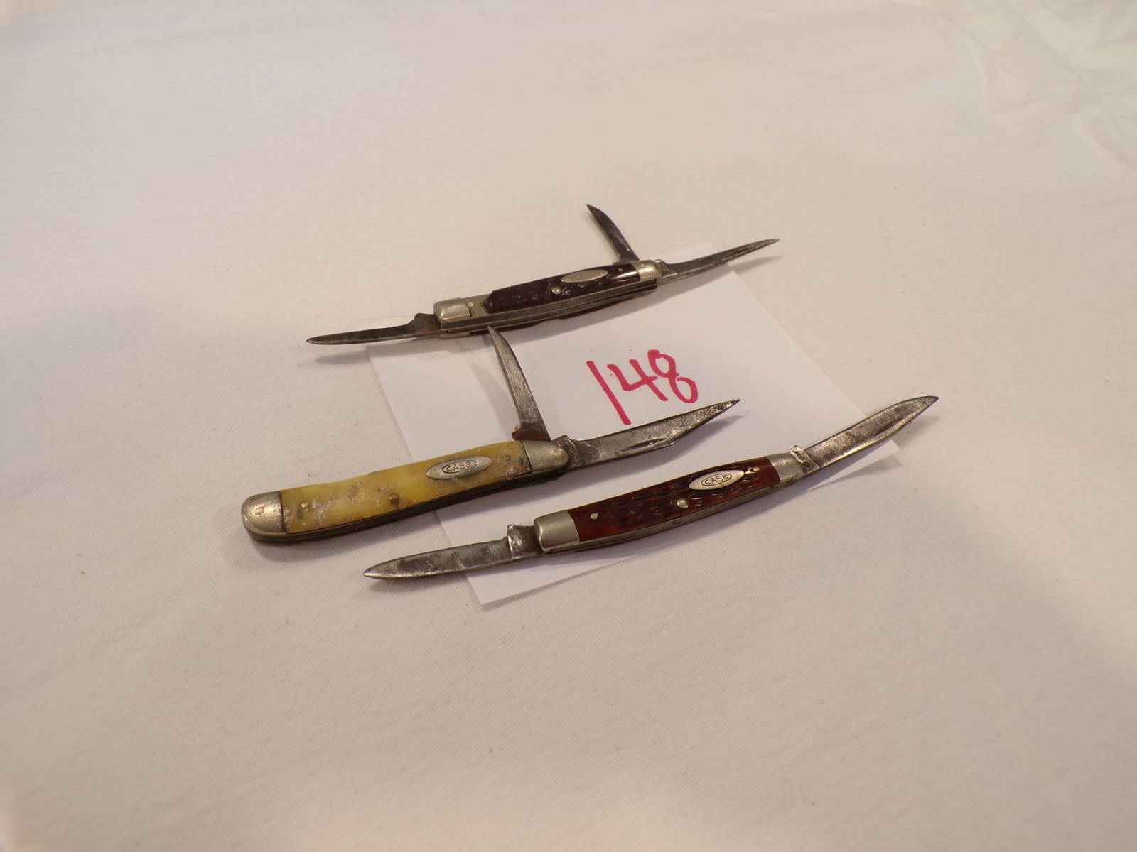 3 Case Knives Auction