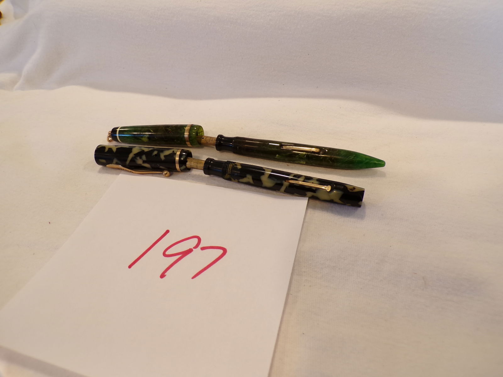 2 DIOMOND POINT FP 1 WITH 14K NIB (1 of 1)