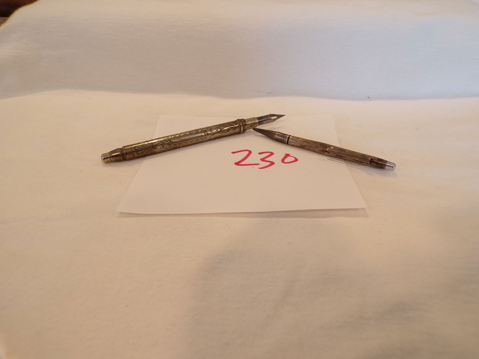 STERLING MECHANICAL PENCIL & PEN (1 of 3)