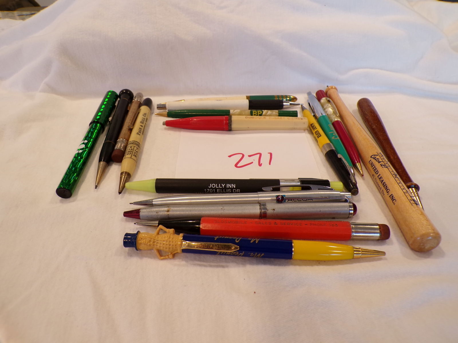 LOT OF (18) ADVERTISING MECHANICAL PENCILS (1 of 3)