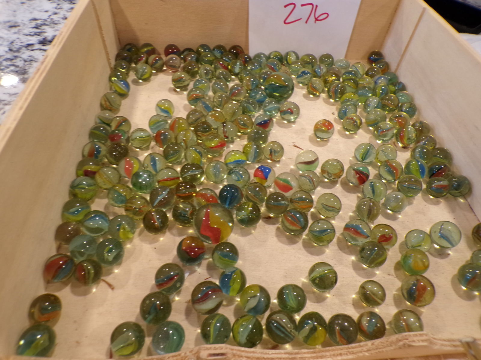 MARBLE LOT: AS SHOWN IN PICTURES