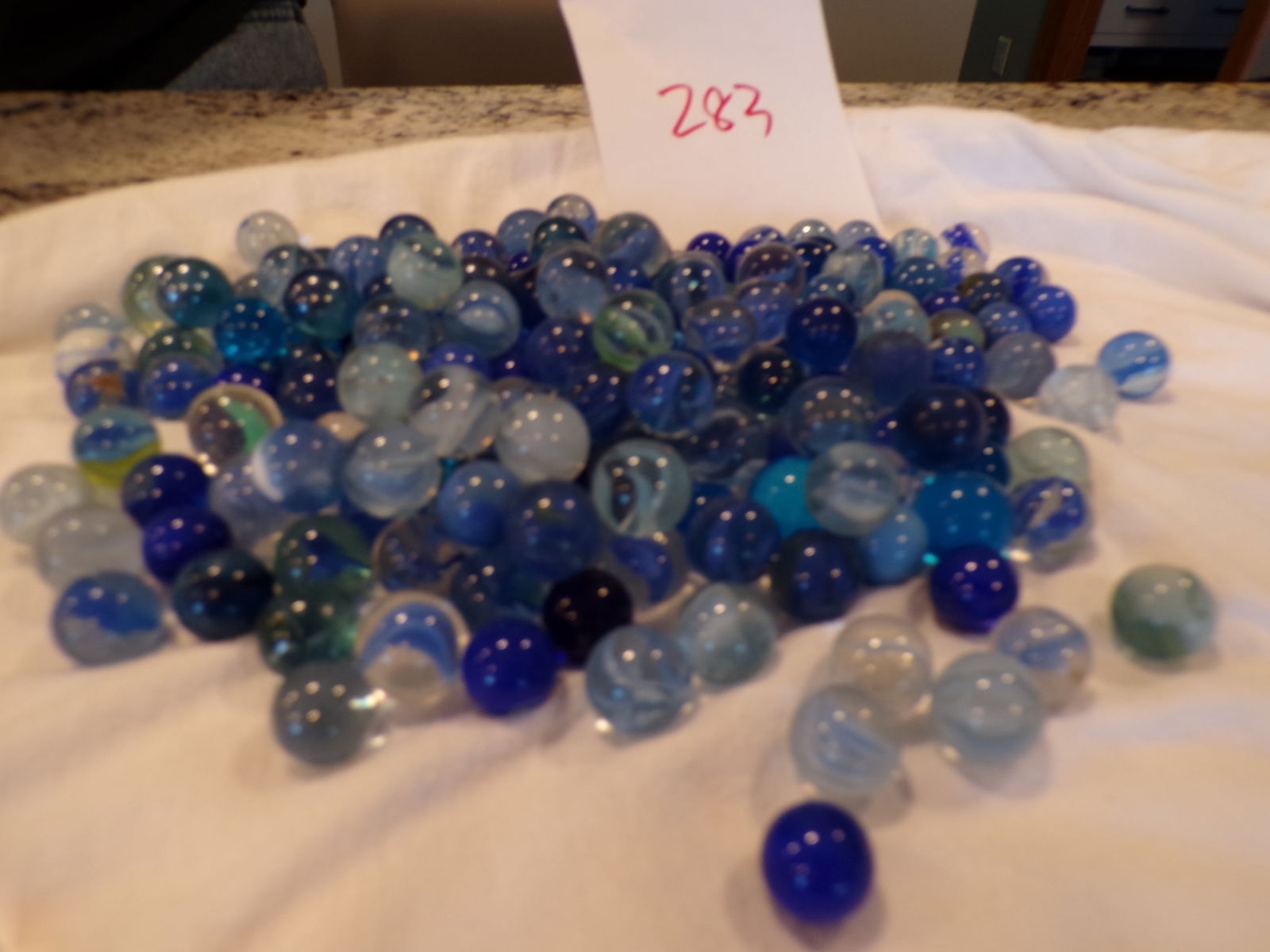 MARBLE LOT: AS SHOWN IN PICTURES