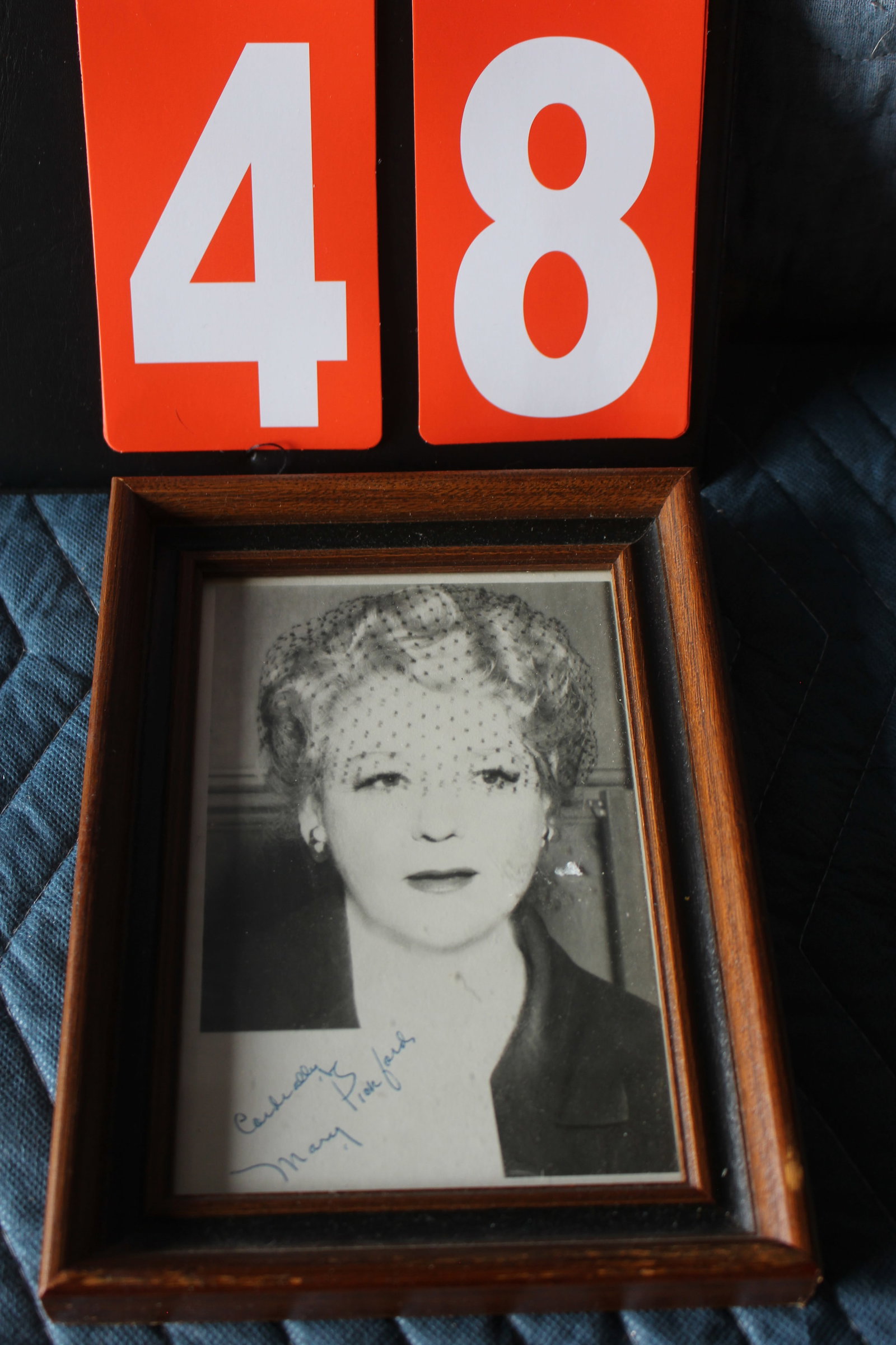 SIGNED MARY PICKFORD PHOTO: none