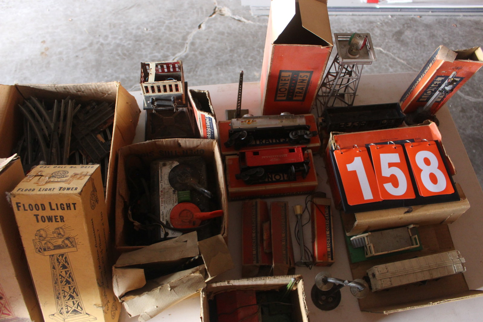 LOT OF LIONEL AND MARX TRAINS AND ACCESSORIES: none