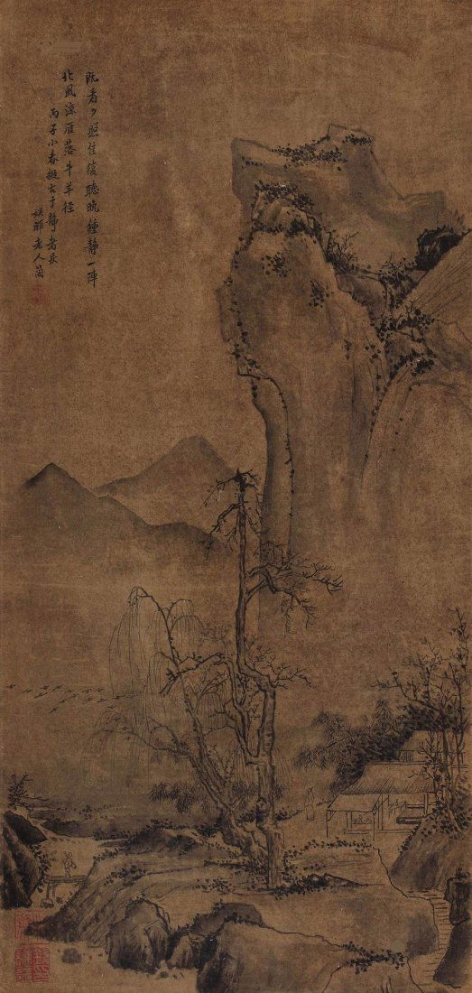 Chinese Silk Painting(Gao Jian) (1 of 2)