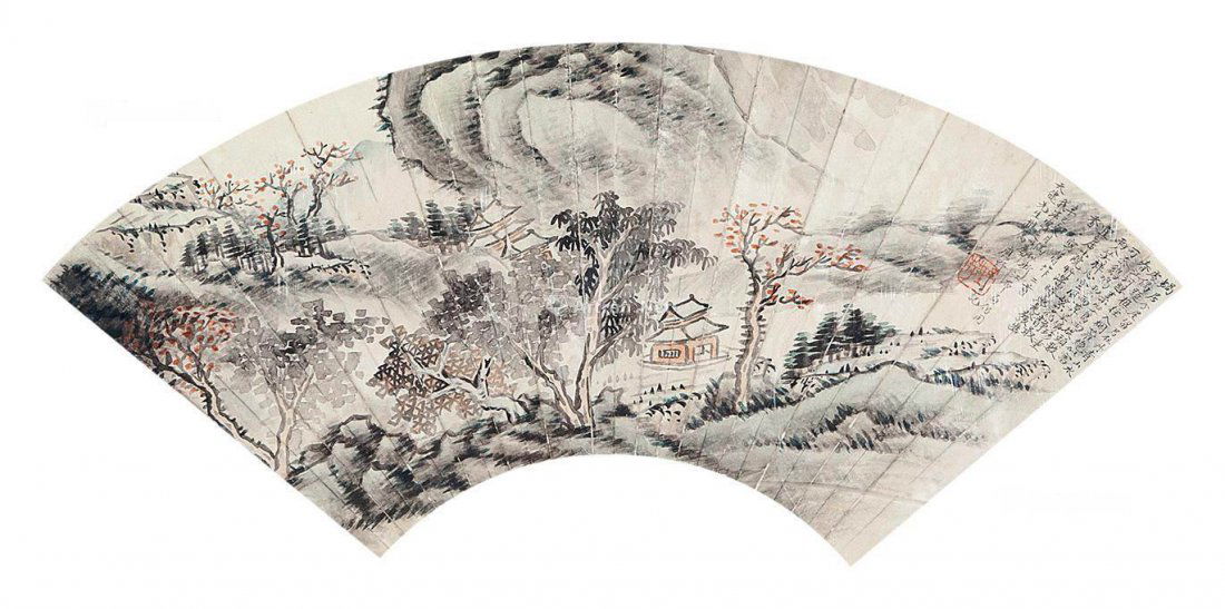 Chinese Fan Painting(Ying Yeping) (1 of 4)
