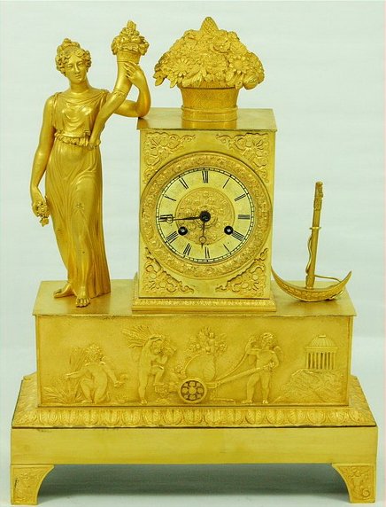 France around 1820 goddess carved gilt bronze Bracket c (1 of 10)