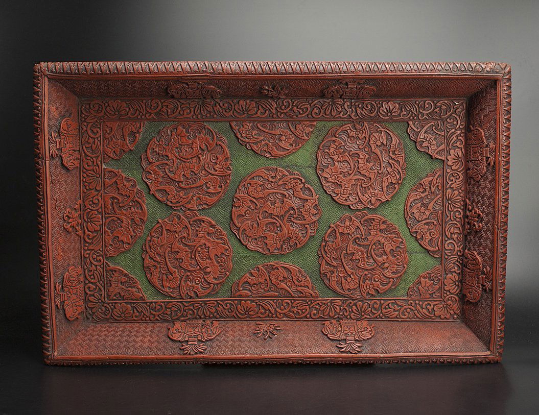 Chinese 18th Palace Lacquer Ware (1 of 8)