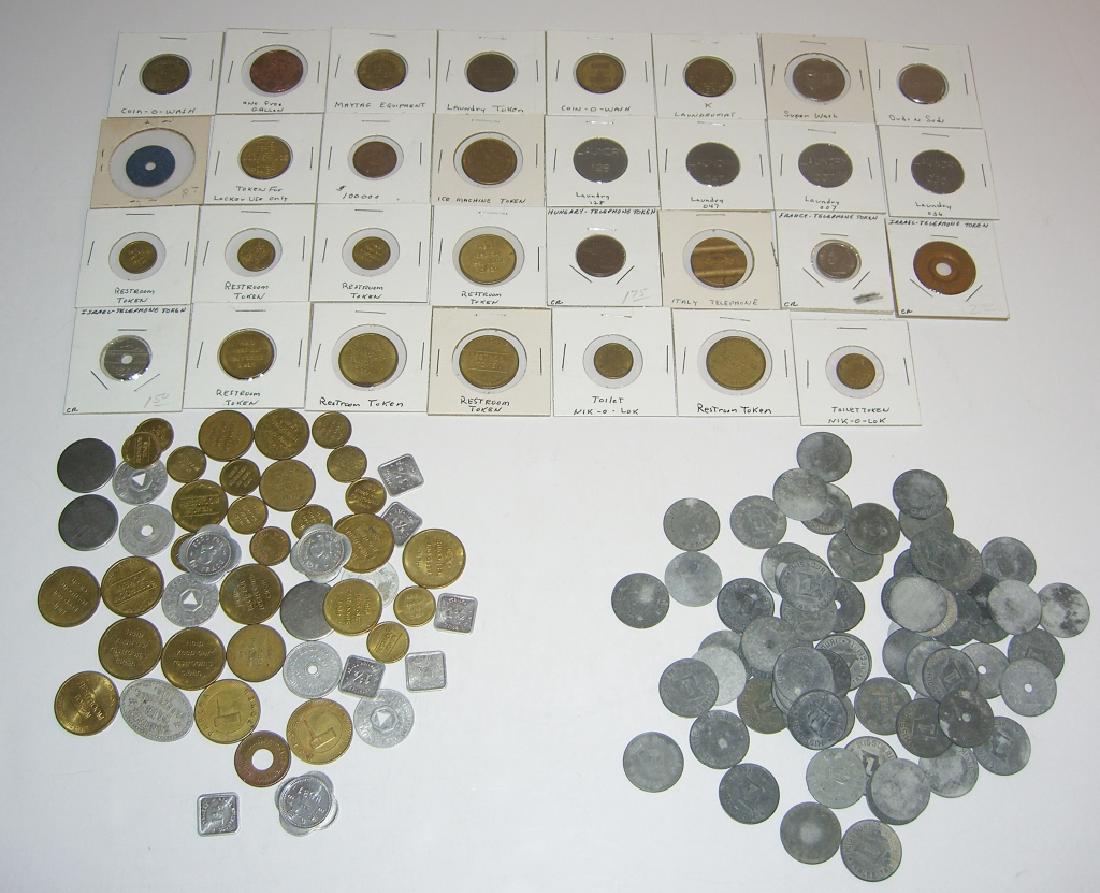 147 vintage mixed  tokens lot (1 of 11)