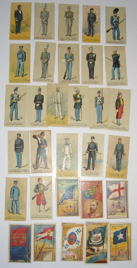 Kinney Bros Sweet Caporal Military tobacco cards (1 of 12)