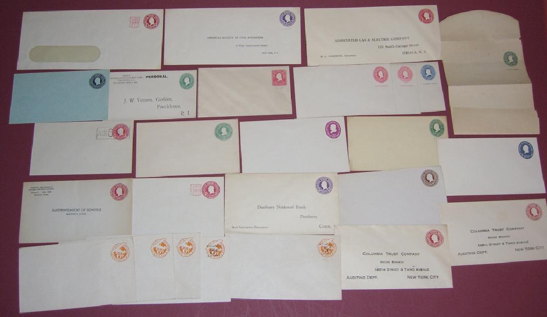 US 26 mint embossed stamped envelope covers (1 of 10)