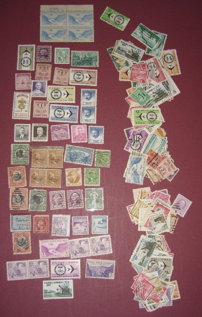 US 1904-1958 Canal Zone stamps lot (1 of 8)