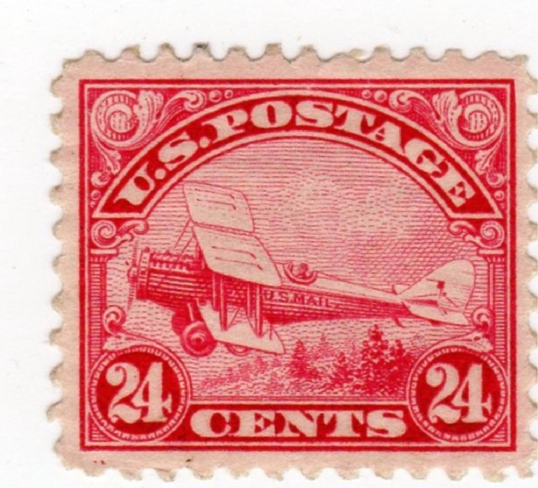 US 1918 24 cents  BOB Air Post stamp (1 of 2)