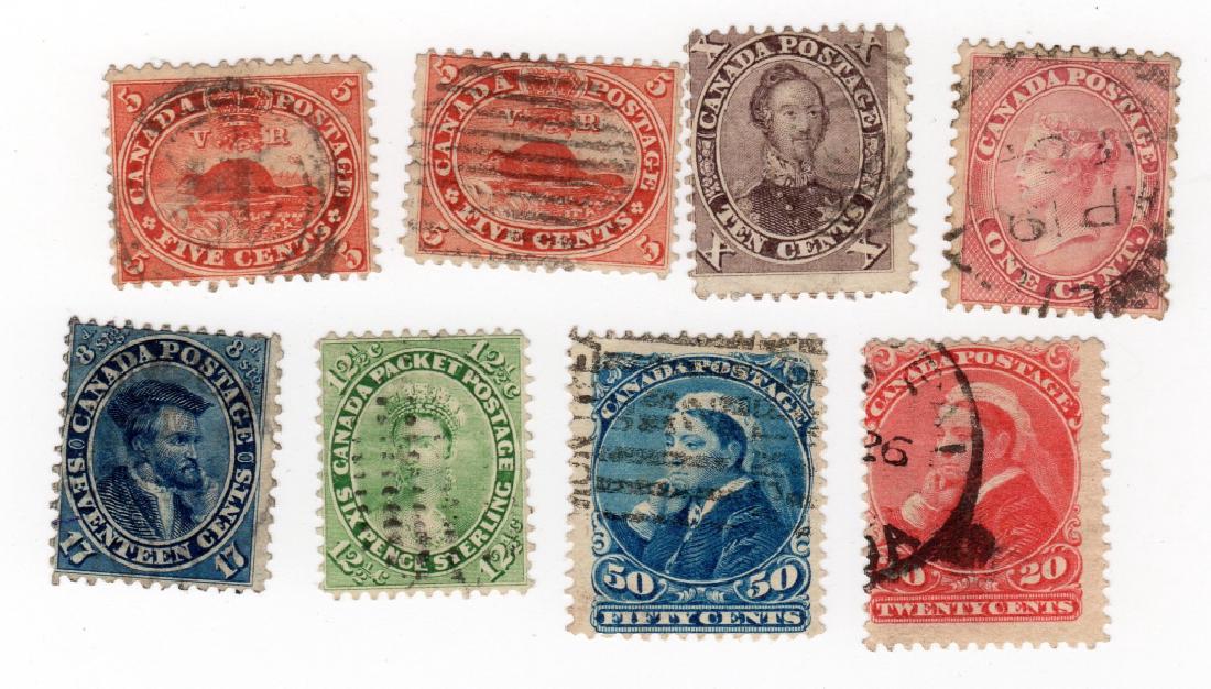 8 Canada stamps (1 of 1)