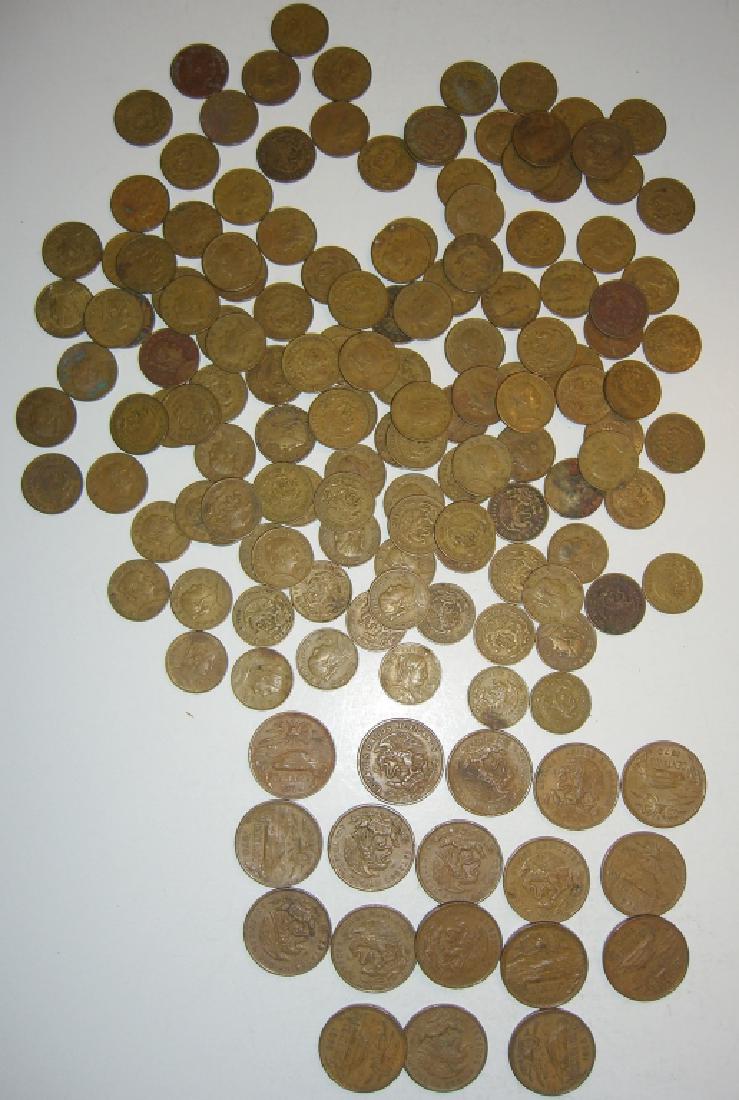 154 1956-1969 Mexico/Mexican mixed coins lot (1 of 10)