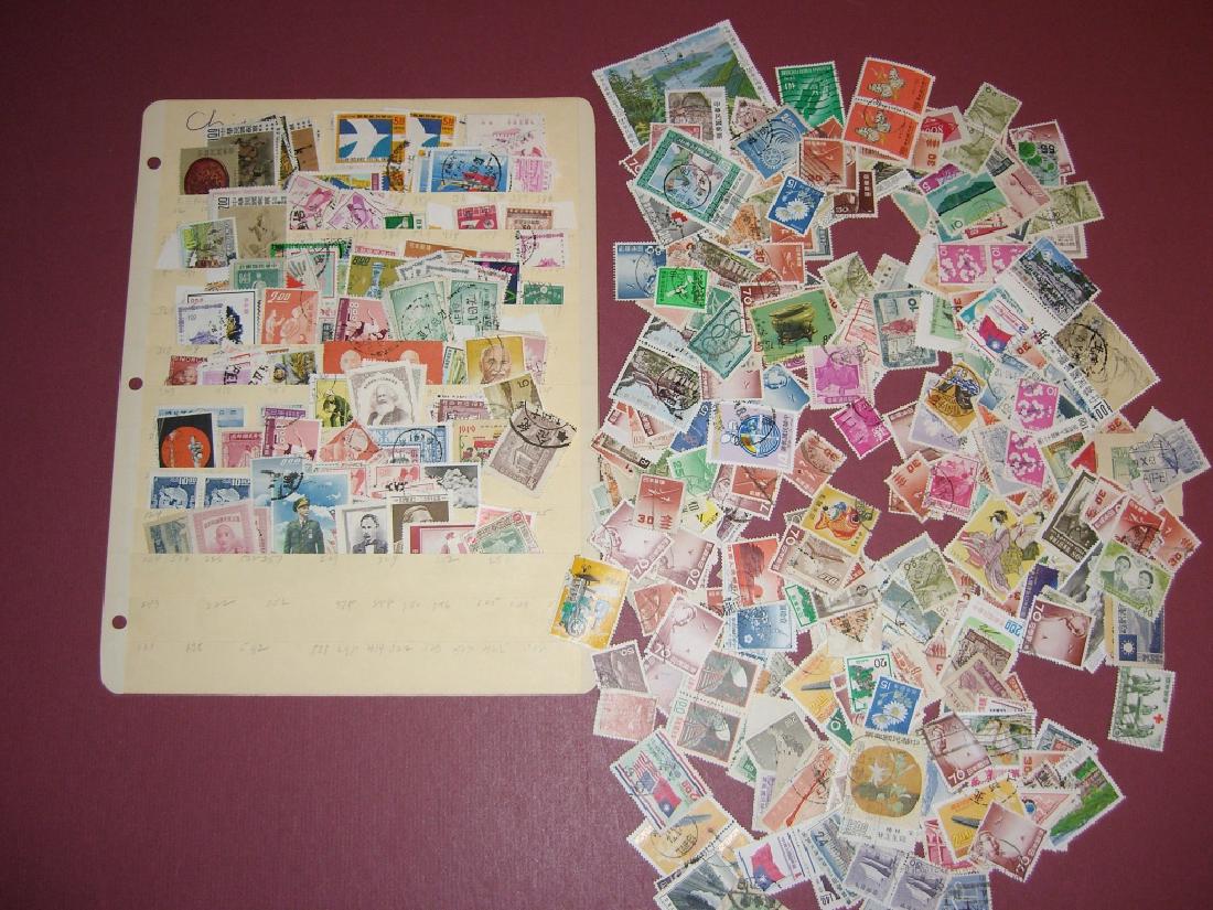 China mixed stamps lot (1 of 9)