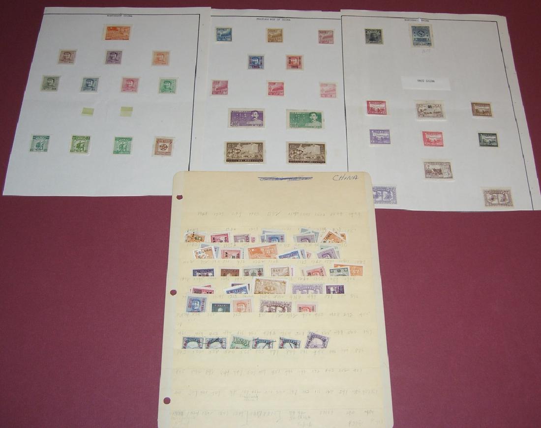 China mixed stamps lot (1 of 13)