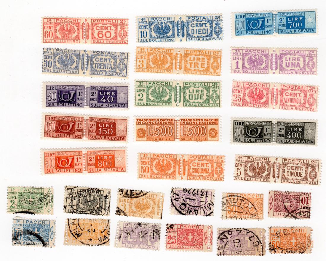 42 Italy parcel post stamps (1 of 1)