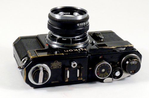 Nikon S3 Black Nr. 6312151 with 50mm Nikkor f2 - 2