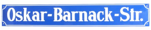 Oskar Barnack Street Sign