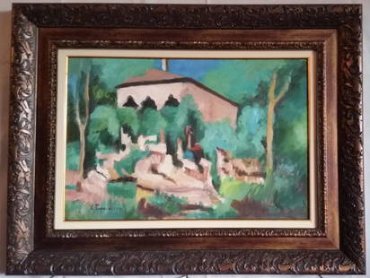 Vasile Popescu: Please note that this lot has a low reserve. We guarantee the authenticity of each lot since it was authenticated by Romanian Art experts as well as our own curator. COA will be provided upon