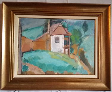 Vasile Popescu: Please note that this lot has a low reserve. We guarantee the authenticity of each lot since it was authenticated by Romanian Art experts as well as our own curator. COA will be provided upon request.