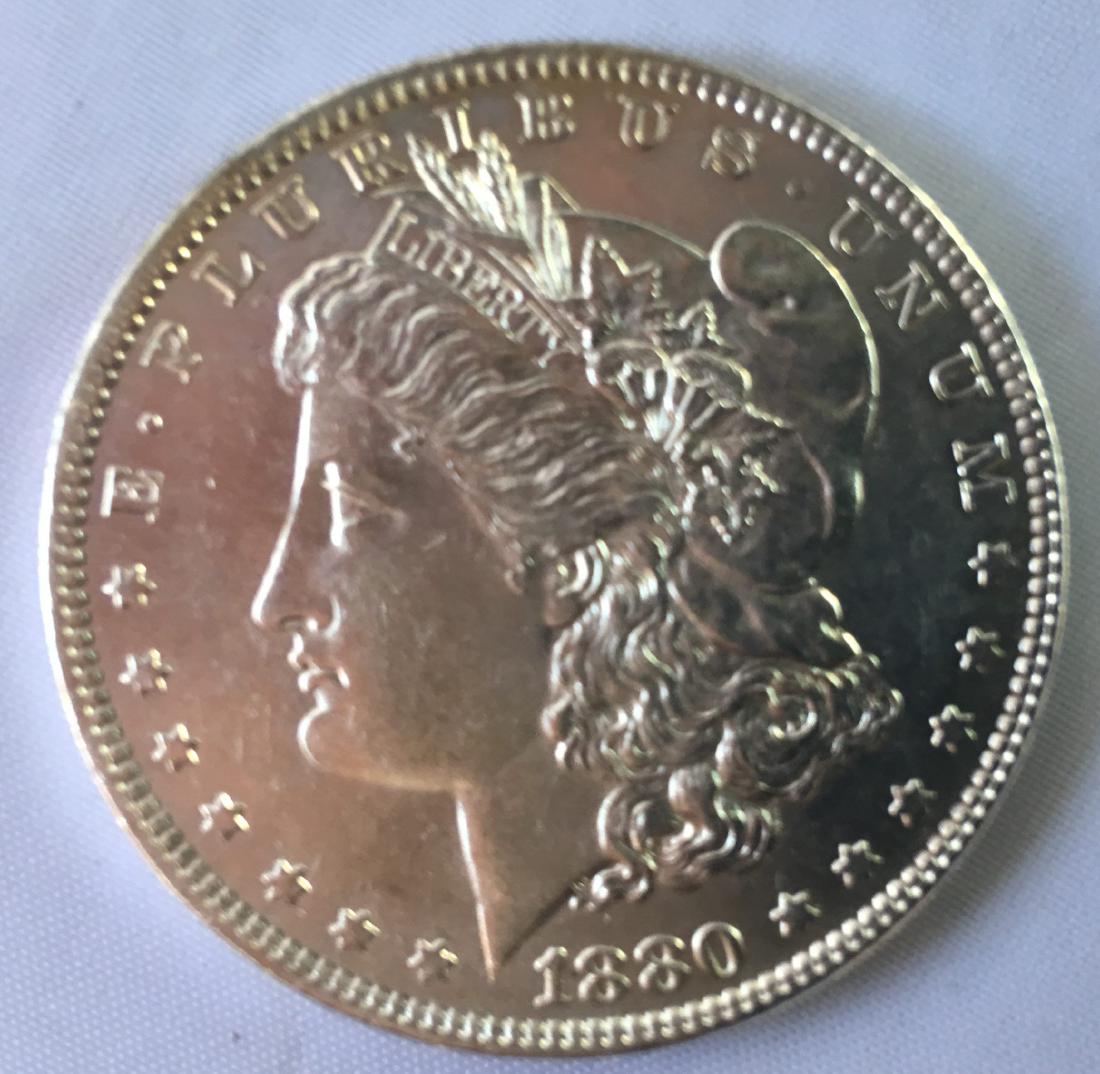 1880-O Morgan Silver Dollar (1 of 5)