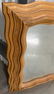 Vintage Mid-Size Wall Mirror Wood Frame - 3