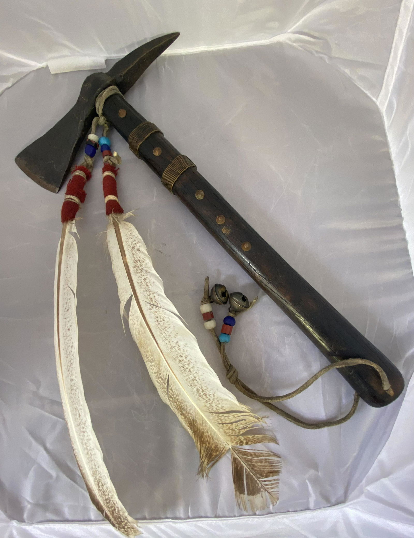 Antique Tomahawk Marked Battle Hammer Fighting Axe (1 of 2)