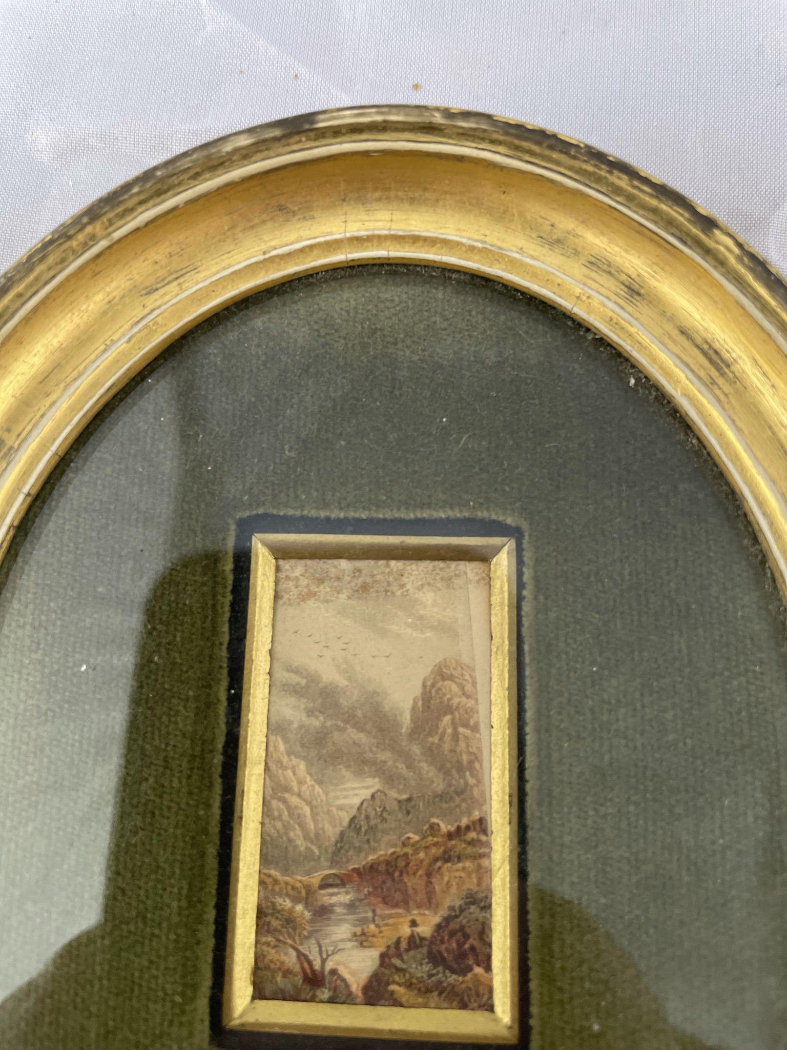 Miniature Victorian Lithograph by Le Blond (1 of 5)