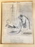 Circa 1860's Honore Daumier Lithograph