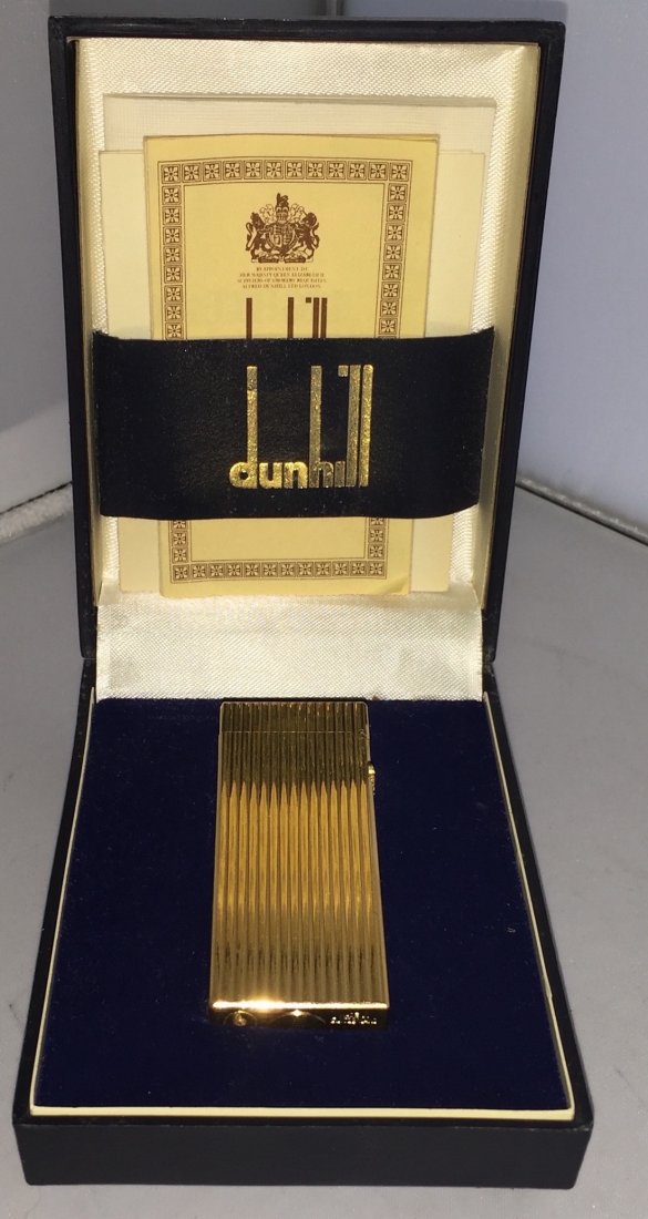 Vintage Dunhill Lighter with Original Box and papers (1 of 5)